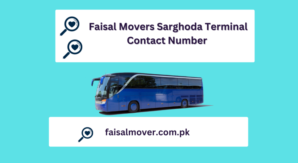 Faisal Movers Sarghoda Terminal Contact Number Updated