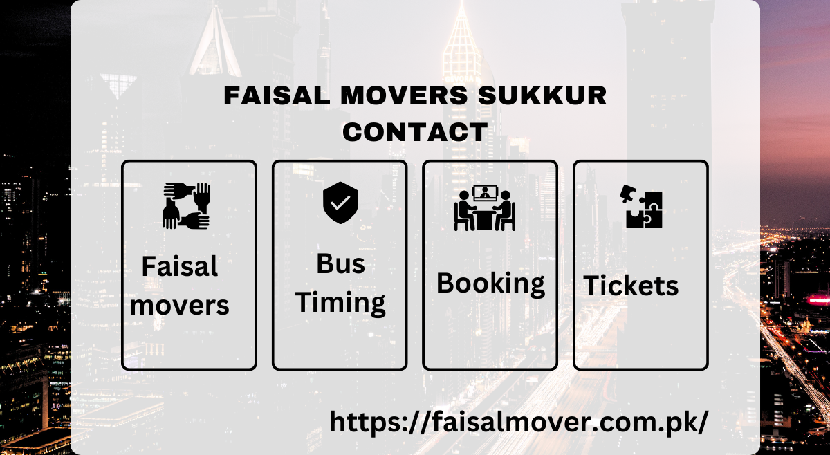Faisal Movers Sukkur Contact UAN