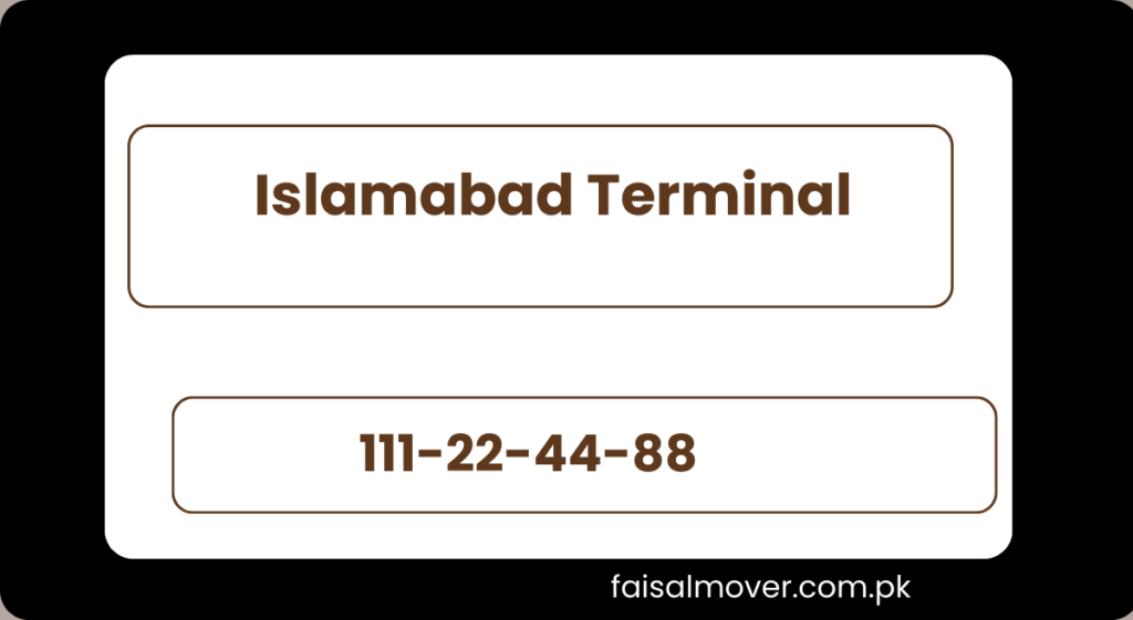Faisal Movers ISB Fares rates and Online Booking