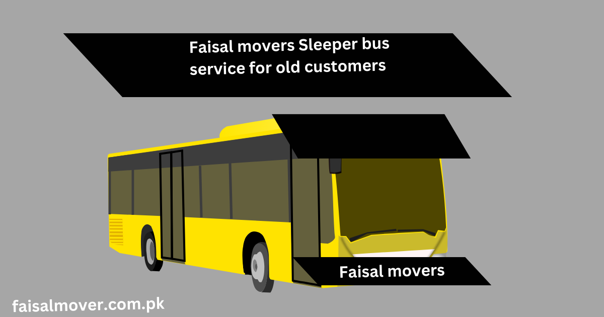 Faisal movers Sleeper bus